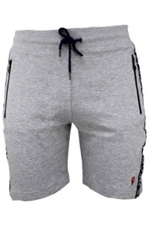 Short French Terry - DEGRE CELSIUS - Clay/Af - Gris Chiné/Bleu Nuit