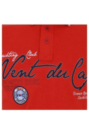 Polo Mc - VENT DU CAP - Cazri/Am - Rouge