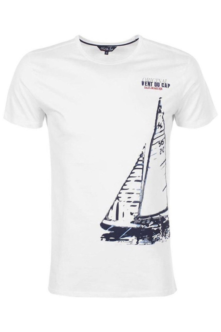 T-Shirt Mc - VENT DU CAP - Cadrio/Am - Blanc
