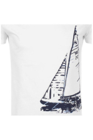 T-Shirt Mc - VENT DU CAP - Cadrio/Am - Blanc