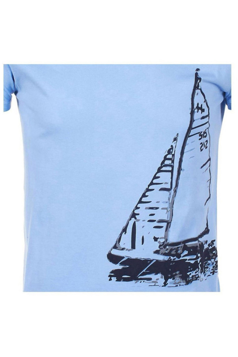 T-Shirt Mc - VENT DU CAP - Cadrio/Am - Bleu Ciel