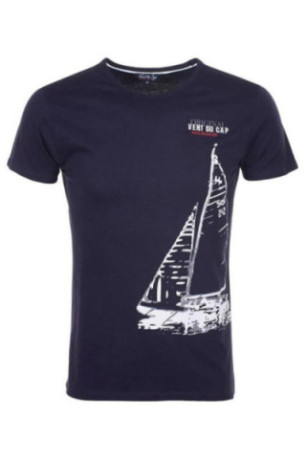 T-Shirt Mc - VENT DU CAP - Cadrio/Am - Marine