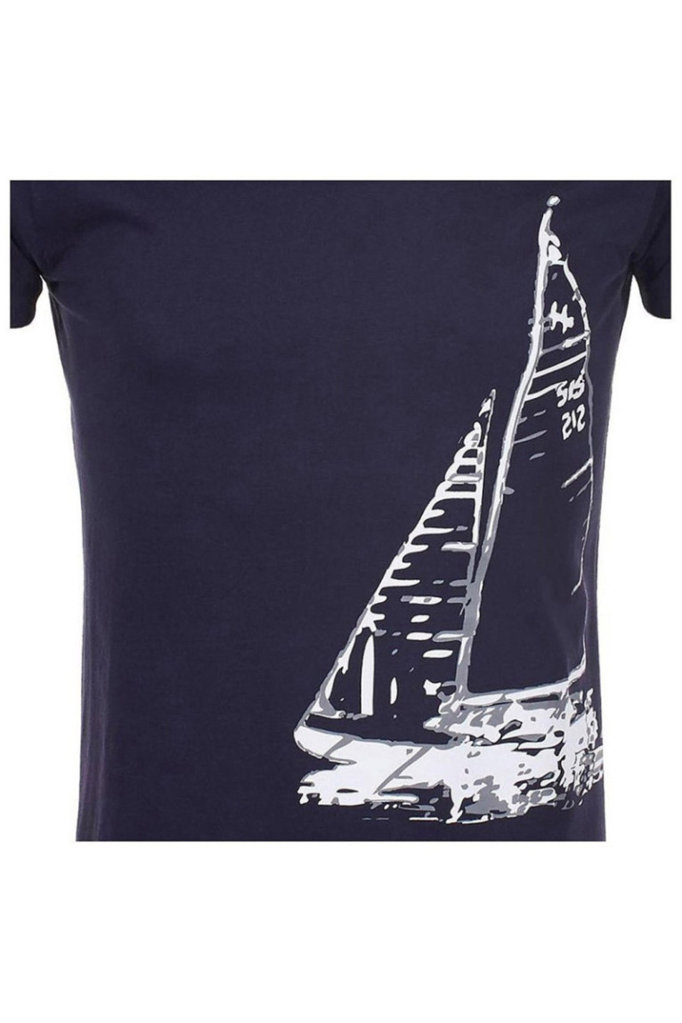 T-Shirt Mc - VENT DU CAP - Cadrio/Am - Marine