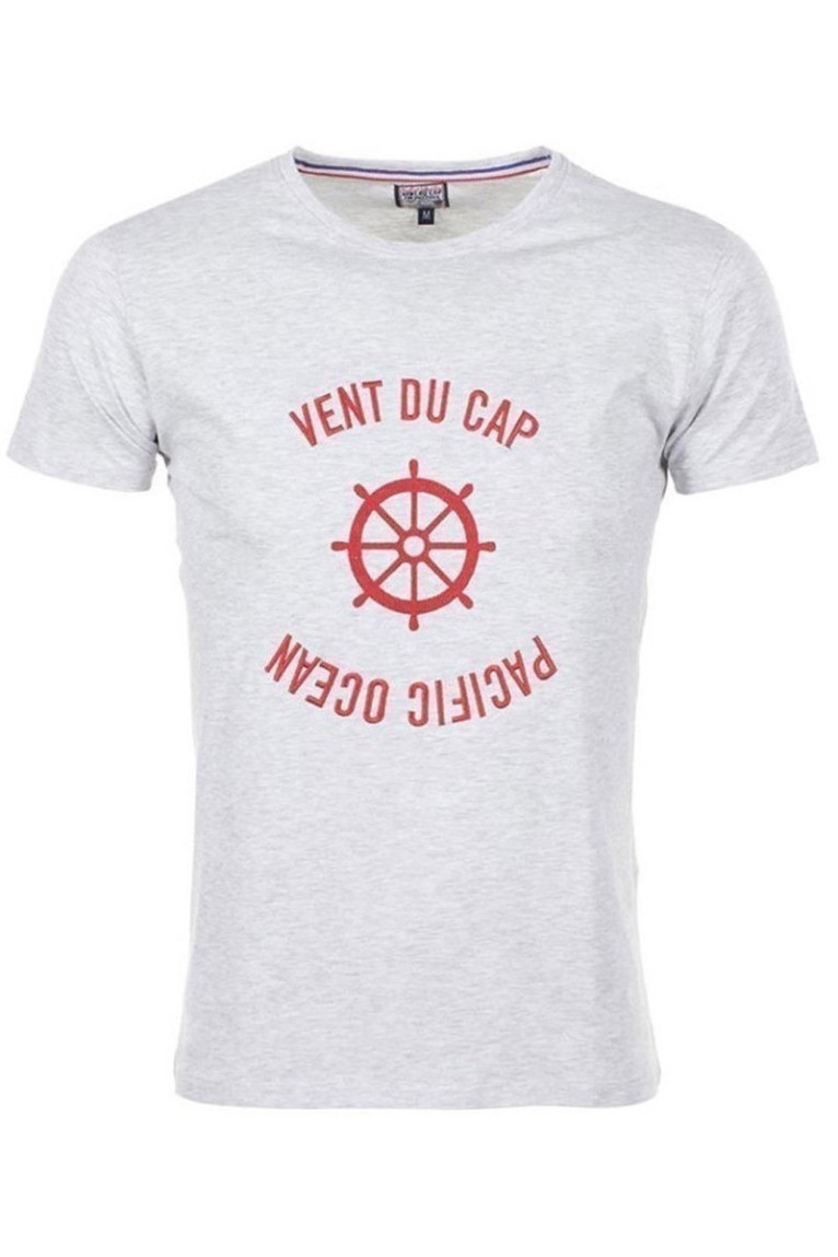 T-Shirt Mc - VENT DU CAP - Cheryl/Pf - Gris Clair Chiné