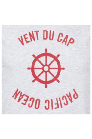 T-Shirt Mc - VENT DU CAP - Cheryl/Pf - Gris Clair Chiné
