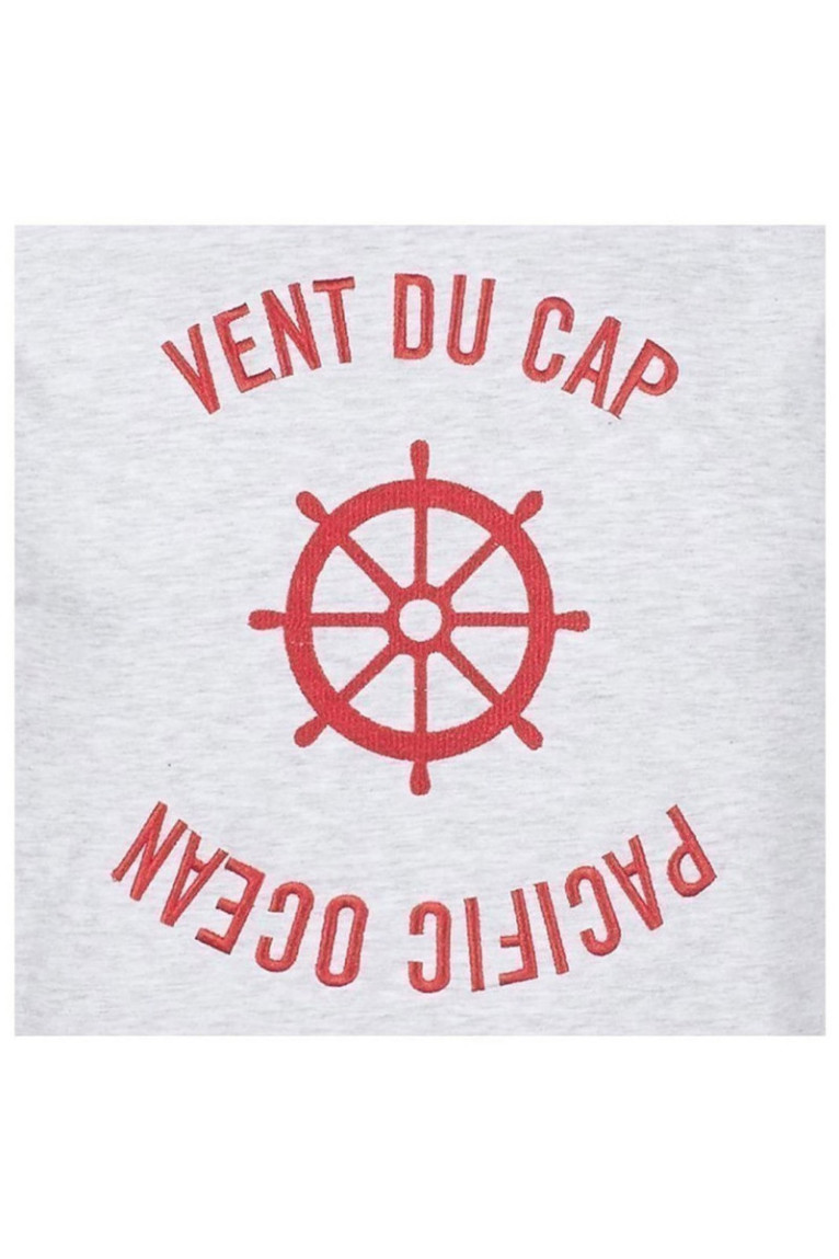 T-Shirt Mc - VENT DU CAP - Cheryl/Pf - Gris Clair Chiné