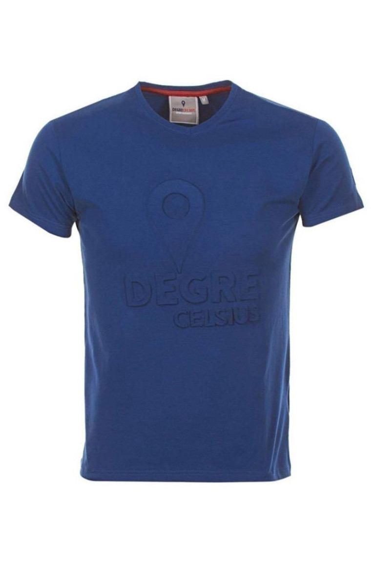 T-Shirt Mc - DEGRE CELSIUS - Cabos/Pf - Bleu Fluo