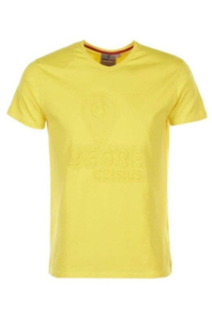 T-Shirt Mc - DEGRE CELSIUS - Cabos/Pf - Jaune