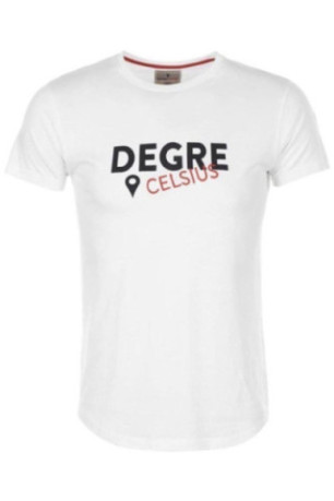 T-Shirt Mc - DEGRE CELSIUS - Calogo/Pf - Blanc