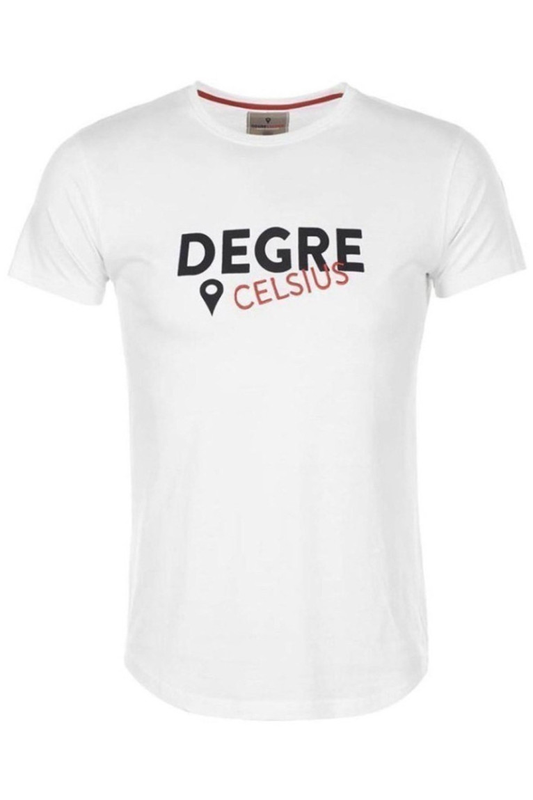 T-Shirt Mc - DEGRE CELSIUS - Calogo/Pf - Blanc