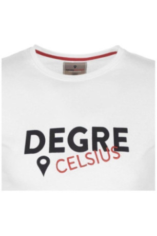 T-Shirt Mc - DEGRE CELSIUS - Calogo/Pf - Blanc