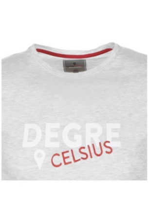T-Shirt Mc - DEGRE CELSIUS - Calogo/Pf - Gris Clair Chiné