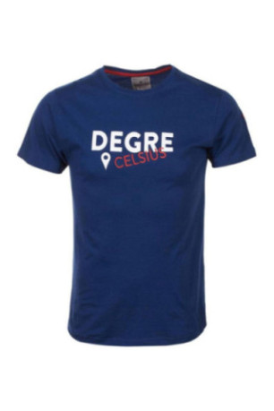 T-Shirt Mc - DEGRE CELSIUS - Calogo/Pf - Marine
