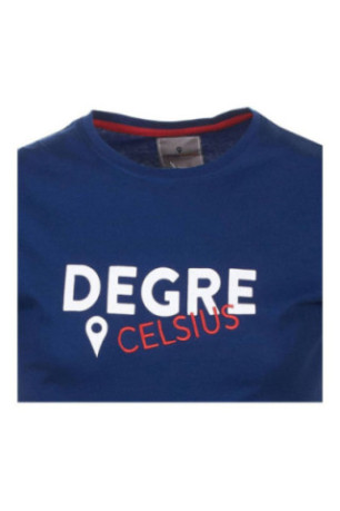 T-Shirt Mc - DEGRE CELSIUS - Calogo/Pf - Marine