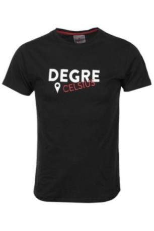 T-Shirt Mc - DEGRE CELSIUS - Calogo/Pf - Noir