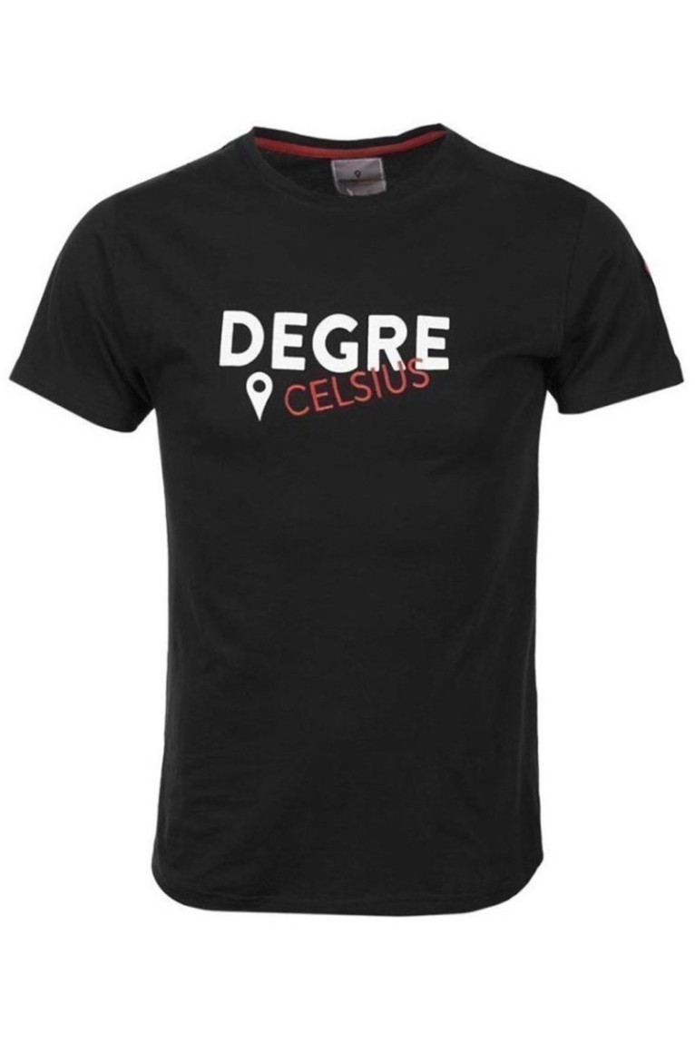 T-Shirt Mc - DEGRE CELSIUS - Calogo/Pf - Noir