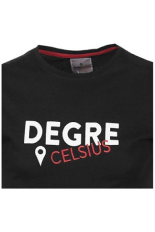 T-Shirt Mc - DEGRE CELSIUS - Calogo/Pf - Noir