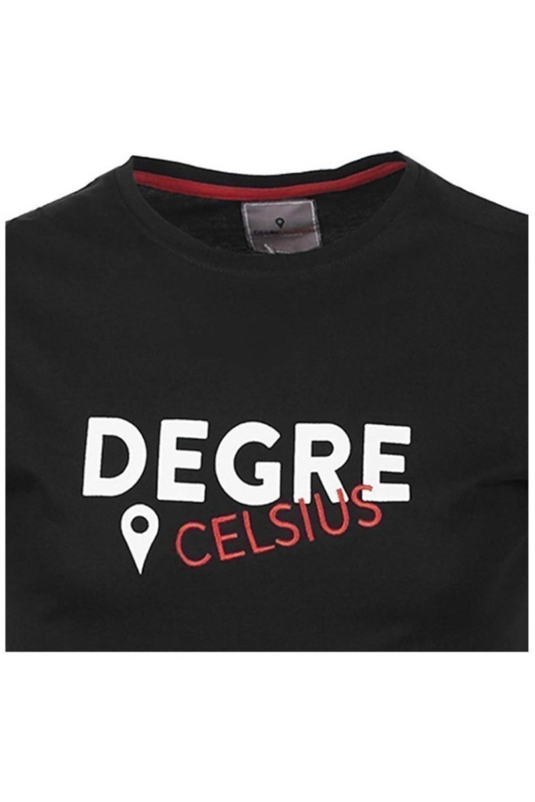 T-Shirt Mc - DEGRE CELSIUS - Calogo/Pf - Noir