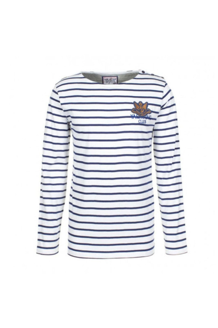 T-Shirt Ml - VENT DU CAP - Crivik/Pr - Blanc/Marine