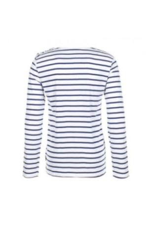 T-Shirt Ml - VENT DU CAP - Crivik/Pr - Blanc/Marine