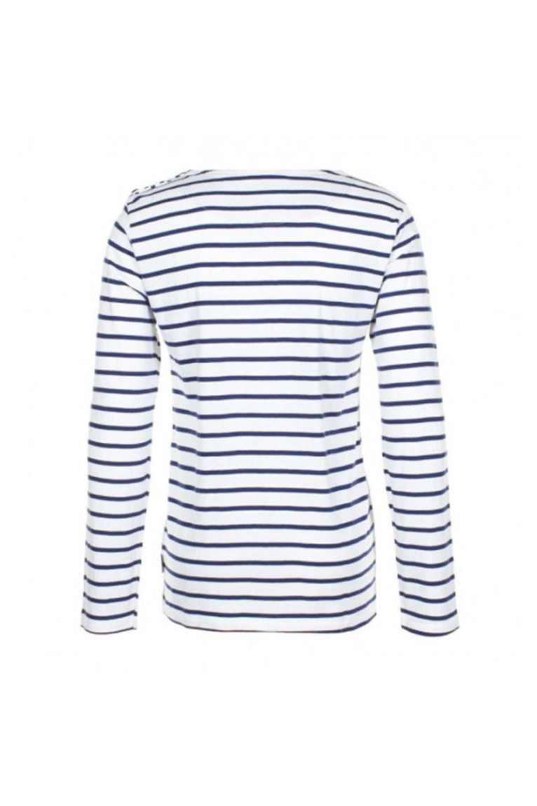 T-Shirt Ml - VENT DU CAP - Crivik/Pr - Blanc/Marine