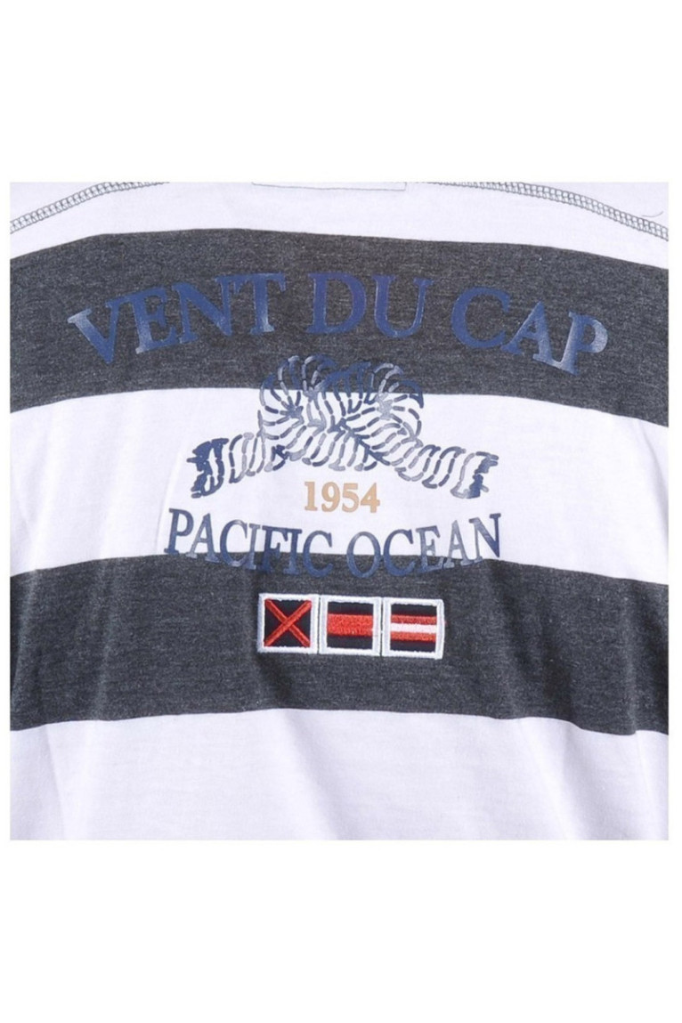 Polo Ml - VENT DU CAP - Crasty/Df - Blanc/Gris