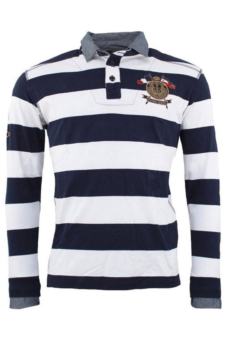 Polo Ml - VENT DU CAP - Crasty/Df - Blanc/Marine