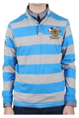 Polo Ml - VENT DU CAP - Crasty/Df - Gris/Bleu