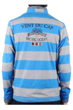 Polo Ml - VENT DU CAP - Crasty/Df - Gris/Bleu