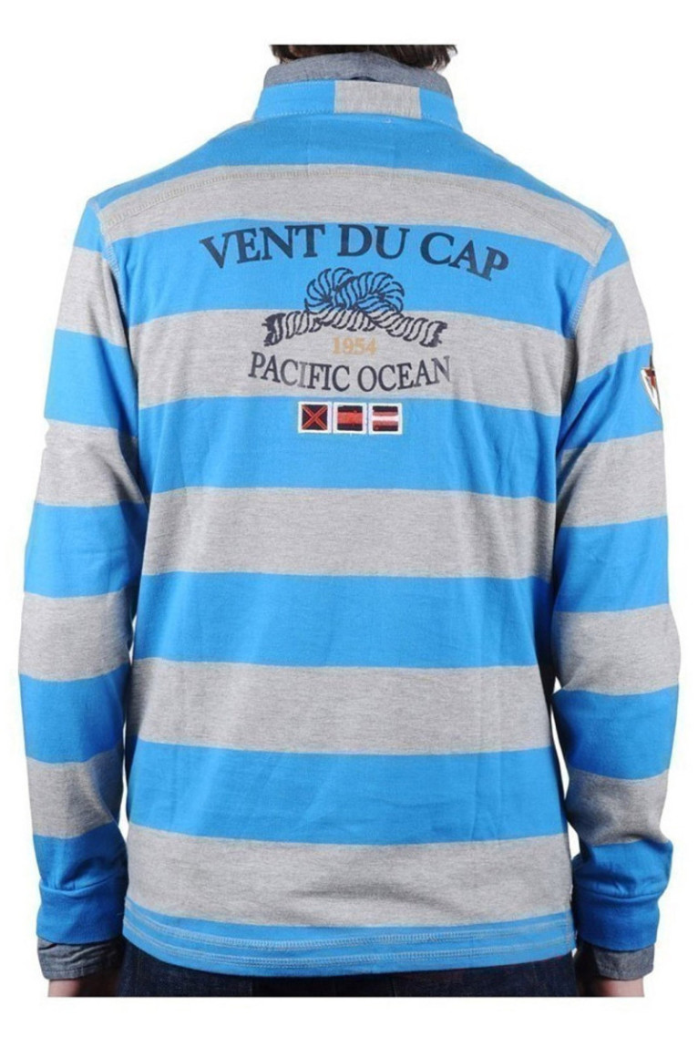 Polo Ml - VENT DU CAP - Crasty/Df - Gris/Bleu