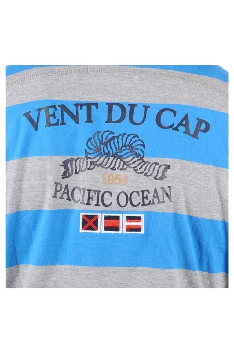 Polo Ml - VENT DU CAP - Crasty/Df - Gris/Bleu