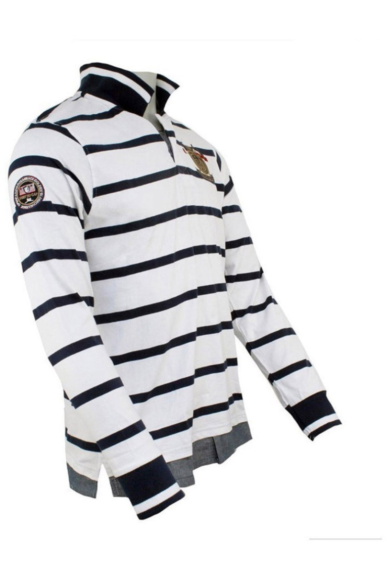 Polo Ml - VENT DU CAP - Craor/Df - Blanc/Marine