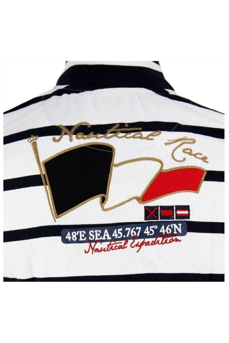 Polo Ml - VENT DU CAP - Craor/Df - Blanc/Marine