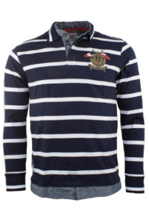 Polo Ml - VENT DU CAP - Craor/Df - Marine/Blanc