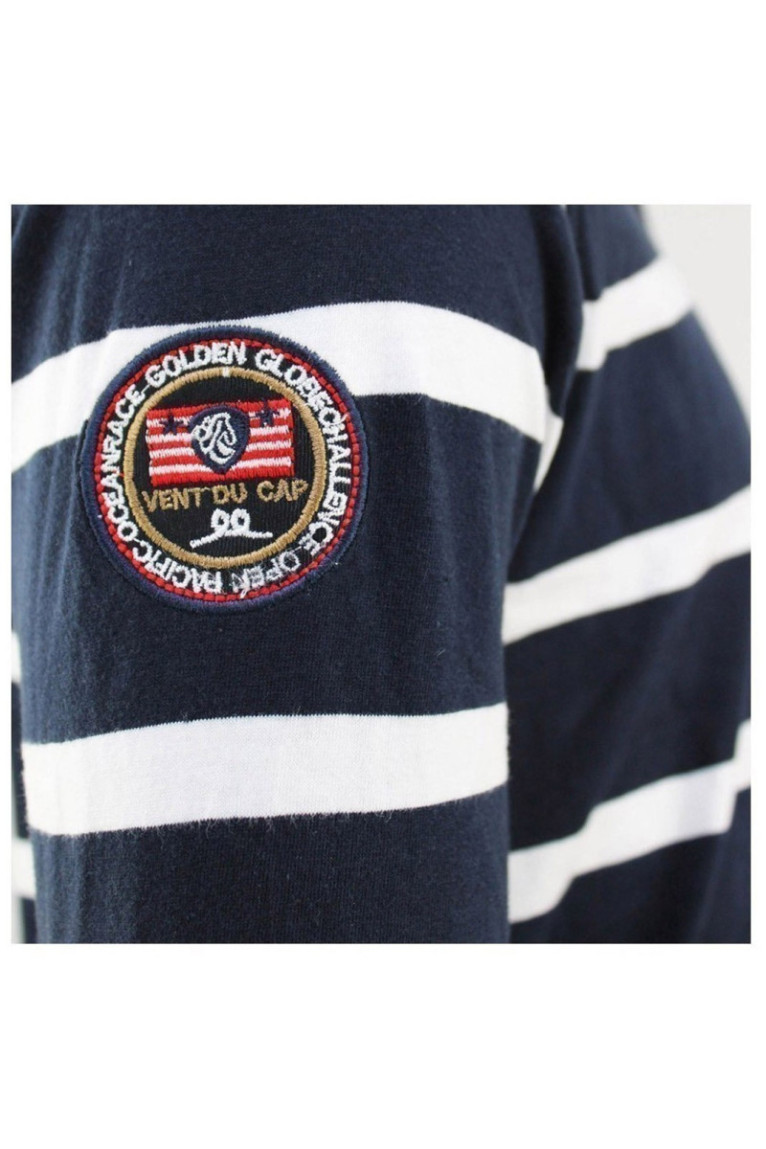 Polo Ml - VENT DU CAP - Craor/Df - Marine/Blanc