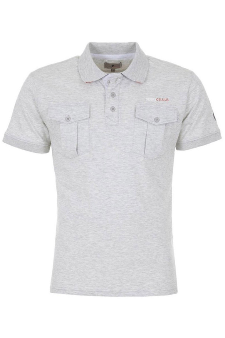 Polo Mc - DEGRE CELSIUS - Coche/Pf - Gris Clair Chine