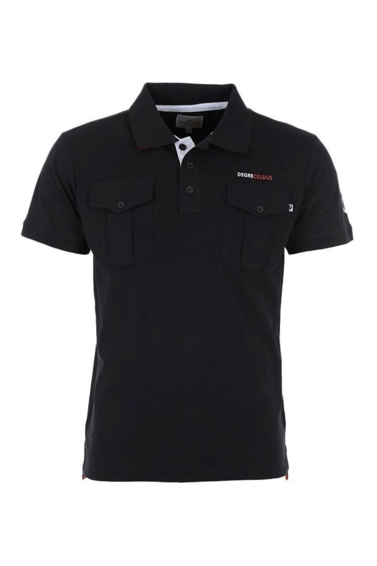 Polo Mc - DEGRE CELSIUS - Coche/Pf - Noir