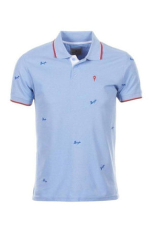 Polo Mc - DEGRE CELSIUS - Clamar/Pf - Bleu Ciel