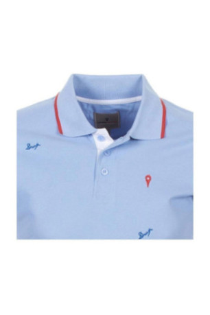 Polo Mc - DEGRE CELSIUS - Clamar/Pf - Bleu Ciel