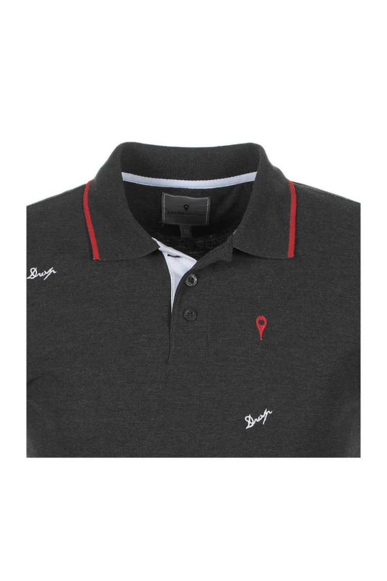 Polo - DEGRE CELSIUS - Clamar/Pf - Gris