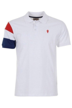 Polo Mc - DEGRE CELSIUS - Cicolor/Pf - Blanc