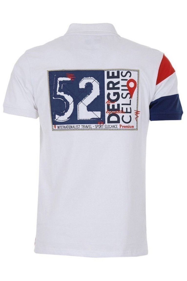 Polo Mc - DEGRE CELSIUS - Cicolor/Pf - Blanc