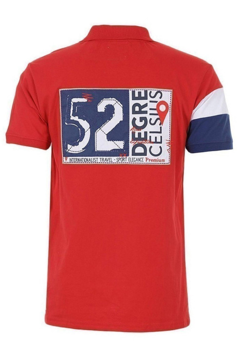 Polo Mc - DEGRE CELSIUS - Cicolor/Pf - Rouge