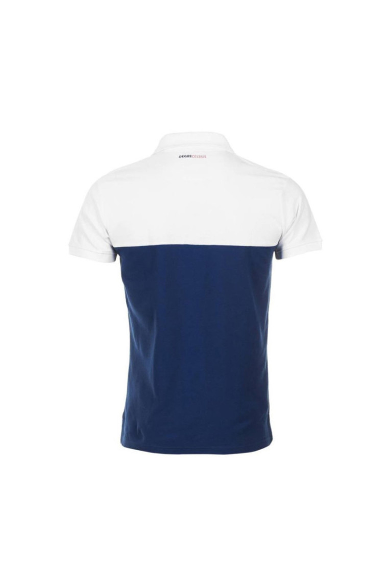 Polo - DEGRE CELSIUS - Caloste/Pf - Blanc/Marine
