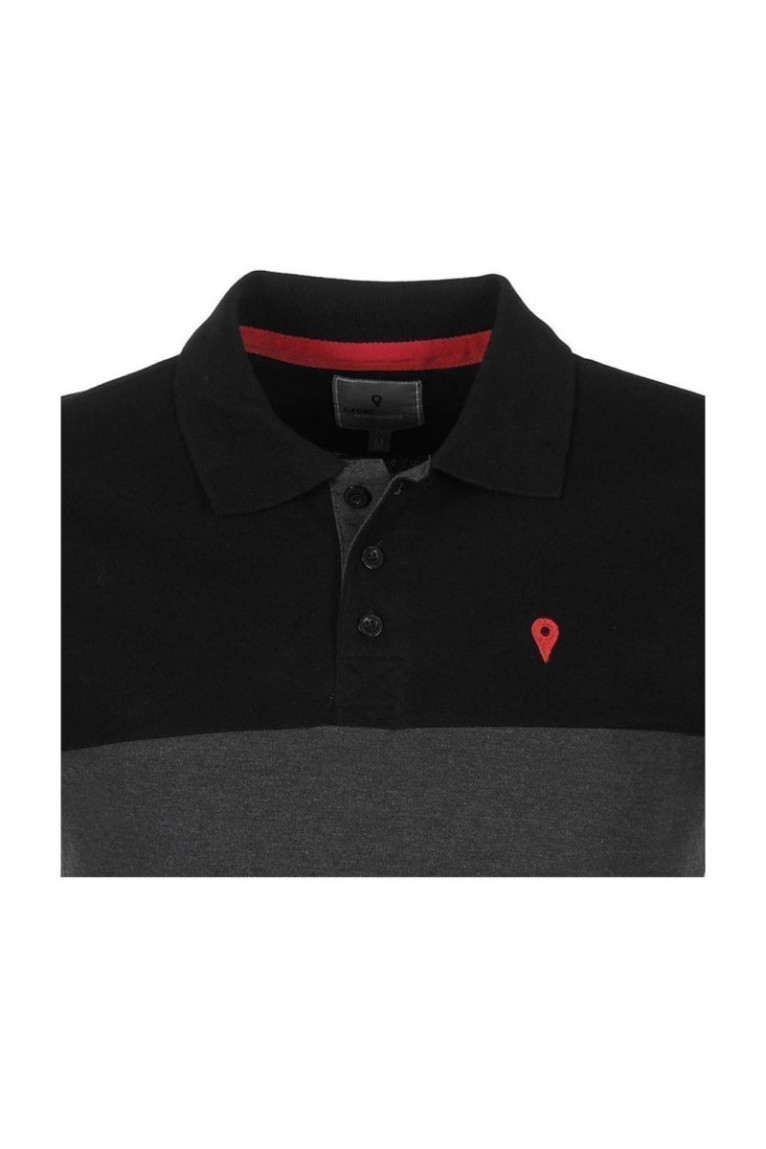 Polo Mc - DEGRE CELSIUS - Caloste/Pf - Noir/Gris Nuit Chine