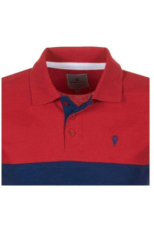 Polo Mc - DEGRE CELSIUS - Caloste/Pf - Rouge/Marine