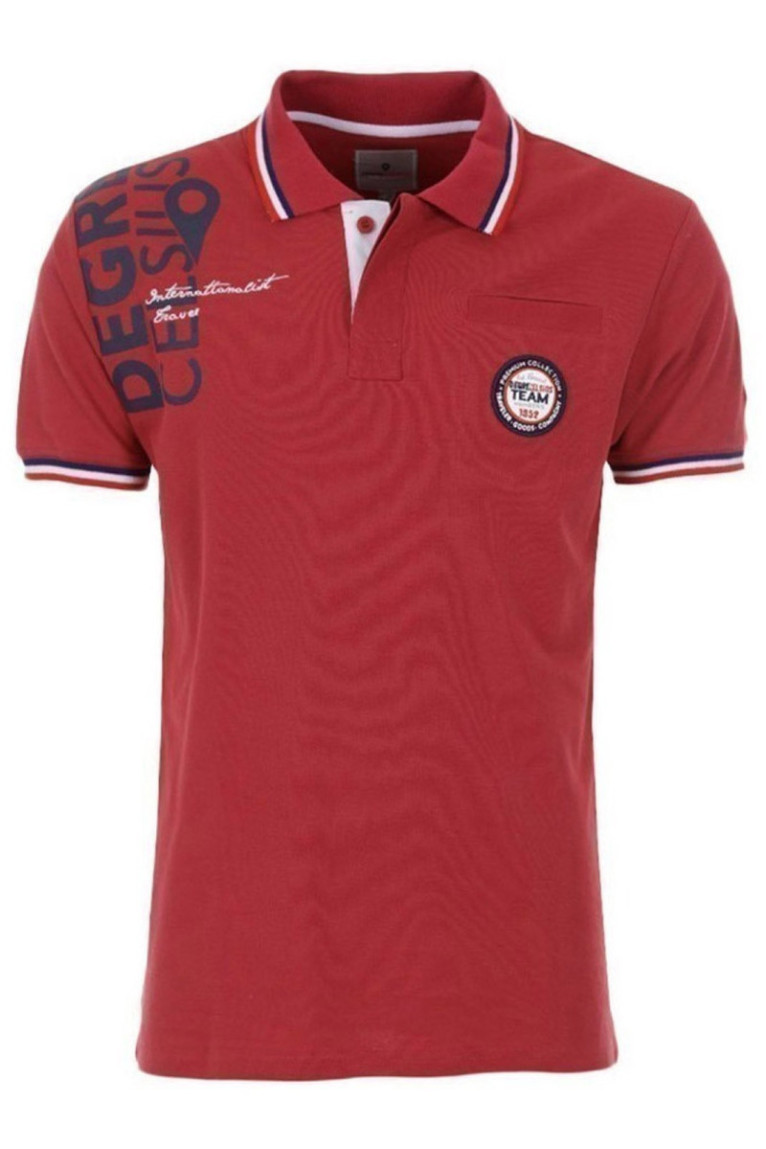 Polo Mc - DEGRE CELSIUS - Calor/Pf - Burgundy