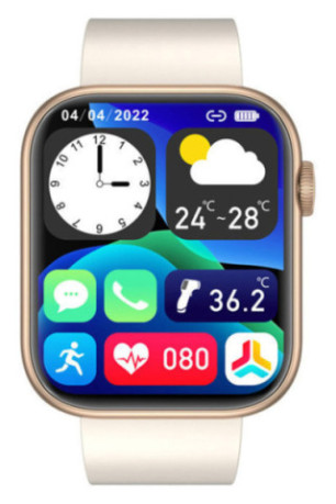 Montre connectée - Édition Gamma - Beige e Compatibilité : iOS & Android