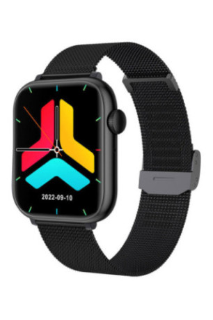 Montre connectée - Édition Gamma 2024 - avec bracelet milanais - Noir