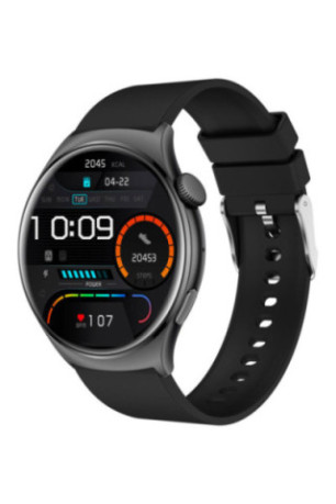 Montre connectée AMOLED - Édition Amnésia - (avec bracelet silicone) coleur Noir